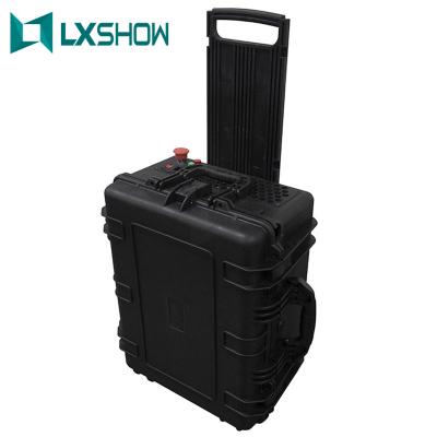 China 2021 LXSHOW 200w 300w 400w 1000w Portable Stainless Steel Laser Cleaning Rust Remover for sale