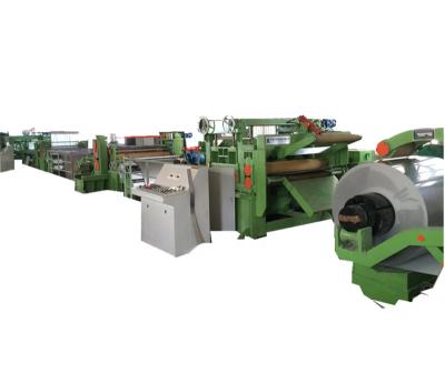 China High Speed ​​Aluminum Steel Cut To Length Line Coil Leveling Machine Cut To Length for sale