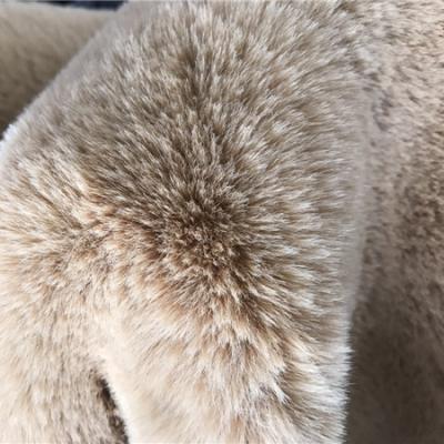 China Wholesale super heavy weight 1000g soft hand feeling auto upholstery imitate rabbirt fur/artificial animal fur for sale