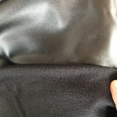 China Custom Waterproof PU Leather Water-Based Leather Coating Polyester PU Waterproof Fabric for sale