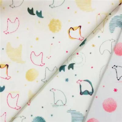 China Anti-Static Custom Printed Minky Baby Blanket Fabric, SGS Standard, Digital Printing for sale