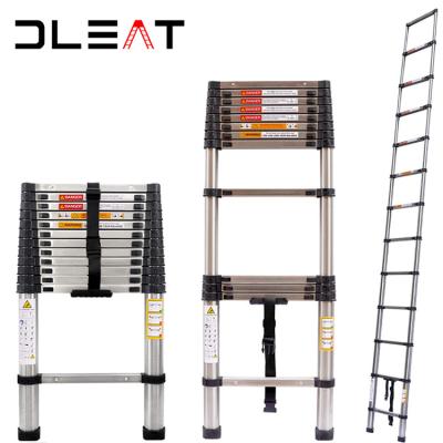 China Folding Ladders Wholesale Multifunctional Stainless Steel Ladder Telescopic Herringbone Ladder Folding Lift Engineering Ladder Rack for sale