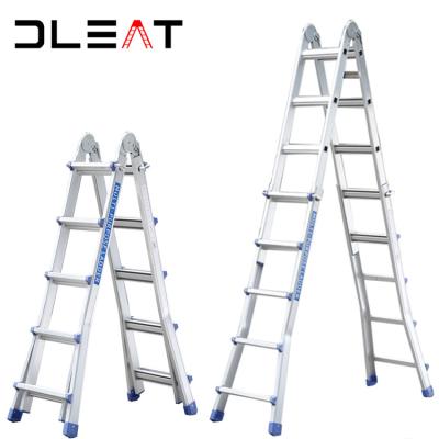 China Hot Selling Folding Ladders 3 4 5 6 7 Step Multi Purpose Small Giant Aluminum Ladder for sale