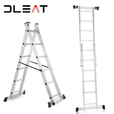 China Universal Step Extension Platform Folding Ladders Safety Stairs Metal Foldable Movable For Warehouse Scaffolding for sale