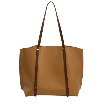 China China Supplier High Quality Good Quality Drop Shipping Real Leather Large Capacity Tote Handbags And Shoulder Bags For Women for sale