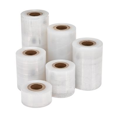 China China High Quality Moisture Proof Jumbo Stretch Film Roll, 20 MIC Wholesale Custom Plastic Pallet Wrap PE Stretch Film 25 MIC for sale