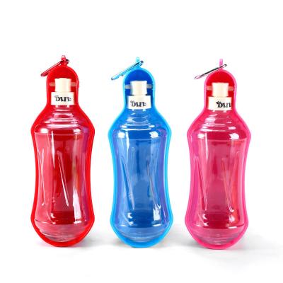 China Dogs Pet Supplies Dog DrinkerTravel Outdoor Dog Pet BottlePortable Water Kettle Walking Water Bottle for sale