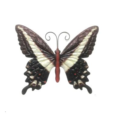 China Art Decor Metal Wall Simulation Butterfly Sculpture Decorative Peculiar Peculiar Decoration for sale