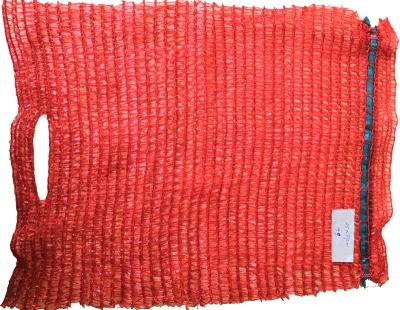 China High Quality Disposable Red Potato Raschel Bags 50x80cm for sale