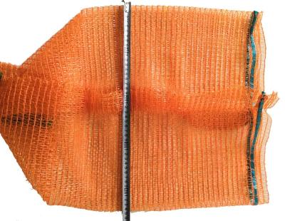 China Cheap and good quality 50x80cm orange HDPE potato raschel disposable mesh net bags for sale