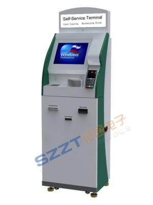 中国 ZT2405 POS ターミナルが付いている多機能の自由で永続的な航空会社のロビーのチェックイン/切符の販売のキオスク 販売のため