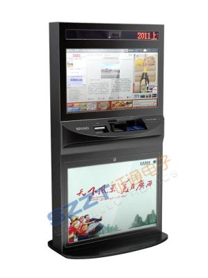 China Quiosque alto da entrada da grande tela da segurança ZT2781 com o grande monitor do toque do tamanho à venda