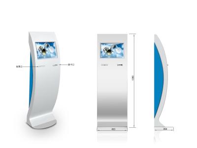 China Retail Mall Kiosk ZT2409 Lobby Kiosk with barcode scanner & Information inquiry for sale