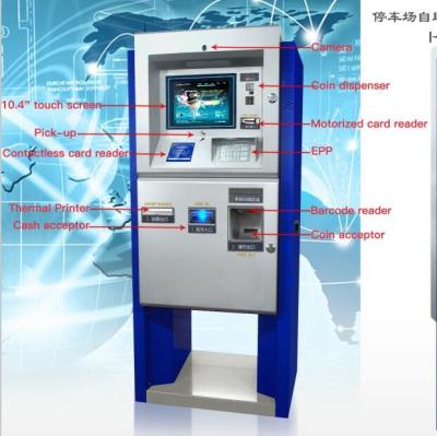 China High Efficiency Bill Payment Kiosk For License Plate Identification for sale