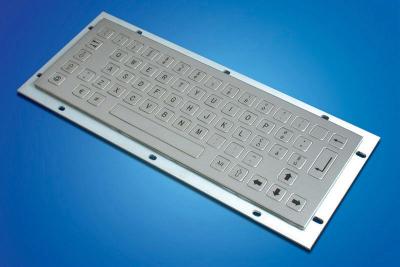 China ZT599A  Kiosk Metal Keyboard with 64 Stainless Keys for sale