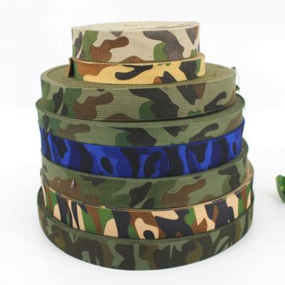 China Cotton Viable Military Twill Sublimation Webbing Herringbone Tape for sale