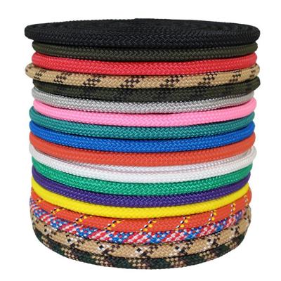 China Eco-friendly High Quality Thin Double Twisted Braided Polyester Rope for sale