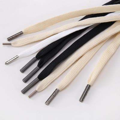 China Fashion Weave Garment Accessories Cotton Rope Eco - Friendly Solid Braided Cords for sale