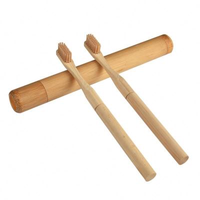 China China New Arrival Eco - Friendly Bamboo Toothbrush With Bamboo Case for sale