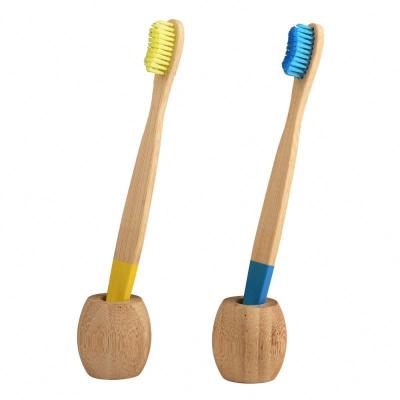 China Sustainable Hot Selling Wholesale Bathroom Accessories Toothbrush Bamboo Holder for sale