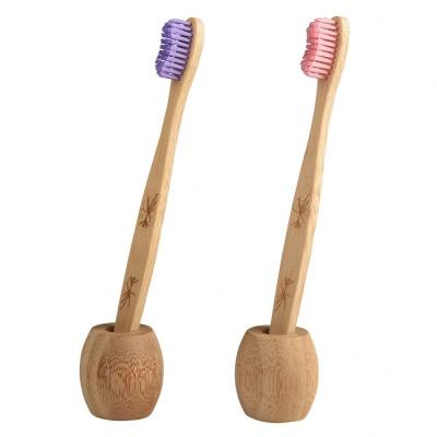 China Viable Natural Home Decoration Mini Bamboo Toothbrush Holder for sale