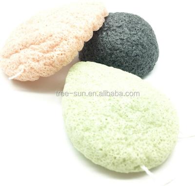 China All Natural Free Sample Natural Konjac Sponge With Customized Package for sale