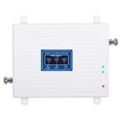 China 900 1800 2600MHz Mobile Repeater 2G 4G GSM Tri Band Amplifier 70dB Signal Booster SS91-GDL Amplifier SS91-GDL for sale