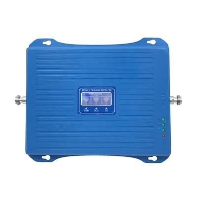 China 900 1800 2100MHz Repeater 2G 3G 4G GSM Tri Band Mobile Amplifier 70dB Booster SS11-GDW Mobile Repeater Amplifier SS11-GDW for sale