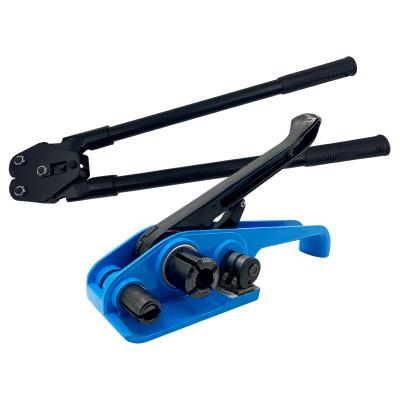 中国 Plastic Steel Belt pallet Manual Hand Strapping Machine Bundling Packaging Tensioner And Clamp Combination 販売のため