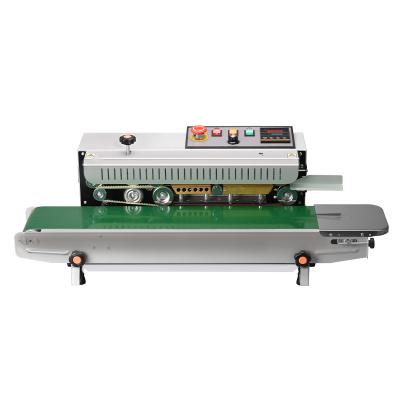 中国 Food Industry Continuous Horizontal Pouch Sealing Machine Plastic Bag Sealer 販売のため