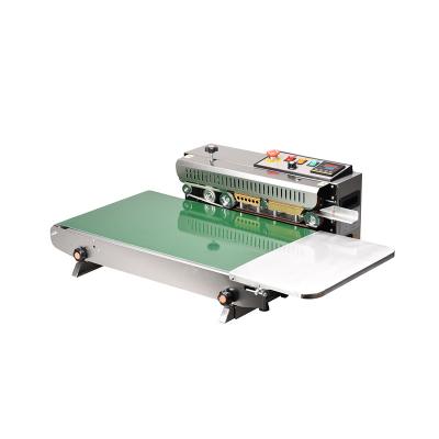 China Automatic Continuous Horizontal Band Sealer Machine for Plastic Bag OEM for sale