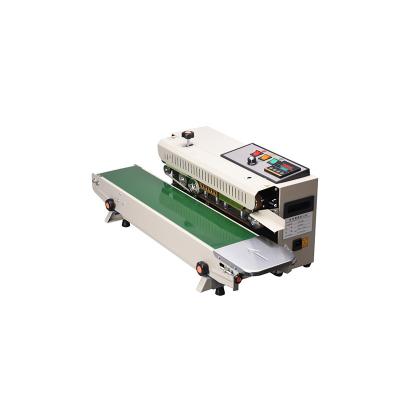 Κίνα Aluminum Foil Pouch Bag Continuous Horizontal Band Sealing Machine FR 900 προς πώληση