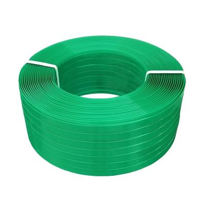 China 1910 Green Embossed PET Plastic Strip Packing Steel High Strength zu verkaufen