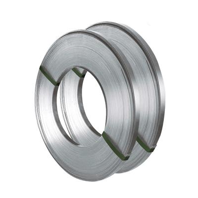 中国 Hot Dip Galvanized Spring Hardened And Tempered Strip Steel Iron Sheet Packaging Tape 25mm 販売のため