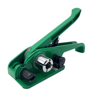 中国 200N-2800N Green pET Manual Steel Strapping Tool Bundling Tensioner H19 販売のため