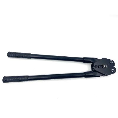 中国 Black Sealless Steel Strapping Tool Automatic Strapping Machine Manual Packaging Pliers PET Plastic 販売のため