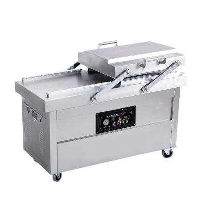 중국 Sealing Vacuum Packing Machine Flat Plate Double Chamber 500 Type 25kg 판매용