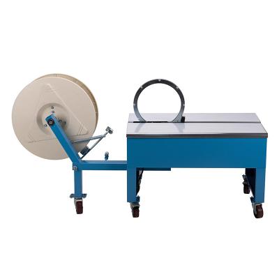 China MH-TDML-00 High Performance Semi-Automatic Strapping Machine With PP Packing Belt Strapping Speed Of Only 3 Seconds for sale