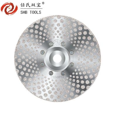 China o diamante 9inch galvanizado 230mm viu a ferramenta da lâmina para cortar e moer o mármore à venda