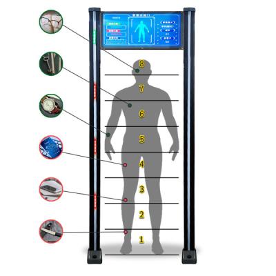 China Smartphone Walk Through Metal Detector Security Doors Modular Design 60Hz for sale