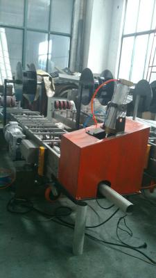 China Rainwater Copper downpipe / Downspout Roll Forming Machine 6-8m/min for sale