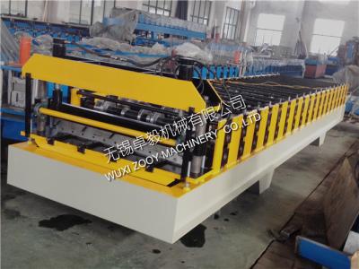 China Professional PPGI / Color Steel Roofing Sheet Roll Forming Machinery 0-15m/min for sale