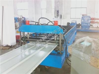 China Color Steel Corrugated Roofing Wall Panel Roll Forming Machine With PLC Control for sale