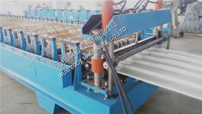 China Automatic G550 Sheet Roof Cladding Roll Forming Machine With PLC Control, 11KW Motor for sale