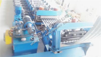 China High Speed Steel Corrugated Silo Making Machine 11KW with Gear Box Driven for sale