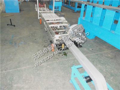 China Moveable Square downspout machine , 3KW sheet metal roll forming machines for sale