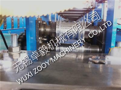 China galvanized steel Shutter Door Roll Forming Machine with Panasonic / Simens PLC control system for sale