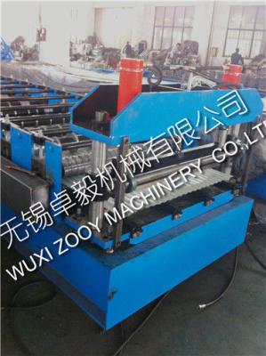 China Aluminium Floor Deck / Cladding / Metal Roof Panel Roll Forming Machine for sale