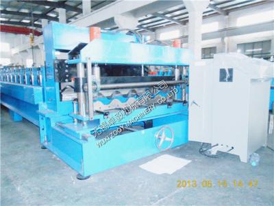 China Glazed Roof Tile Roll Forming Machine , Steel roll forming machine for sale