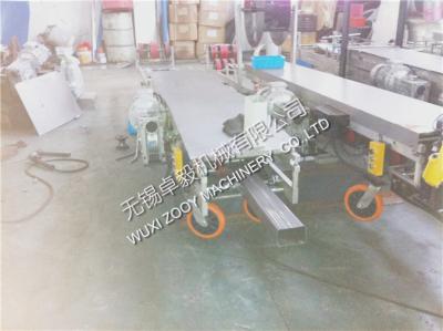 China 2 * 3 Inch Portable Downspout Roll Forming Machine With 6-8m/min Speed for sale